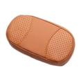 thumbnail image 1 of Cojín genérico para rodillas de coche, de piel sintética, con esponja, moderno, universal, antideslizante y elegante. Naranja, 1 of 9