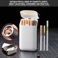 thumbnail image 1 of Cigarette Case with Lighter USB Rechargeable for Camping Outdoors, 1 of 5