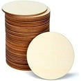 thumbnail image 2 of 36 Pcs 3 Inch Unfinished Wood Circles for Crafts, Wood Rounds for Crafts, Round Wood Discs for Crafts, Painting, Writing, DIY Supplies, Engraving and Carving, Home Decorations, 2 of 7