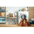 thumbnail image 2 of Ahgly Company Tapis Rectangulaire d'Intérieur Lavable en Machine Orange Transitionnel, 2 Pieds x 4 Pieds, 2 of 7