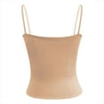 thumbnail image 5 of Kureaily Women's Basic Tank Top Adjustable Straps Sleeveless Camisole Shirts, 5 of 5