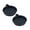 D, variant on Tkrady Car Coasters for Cup Holders, Silicone Universal Vehicle Coasters, Set of 4 Pack, 3-1/8" Diameter (Black)