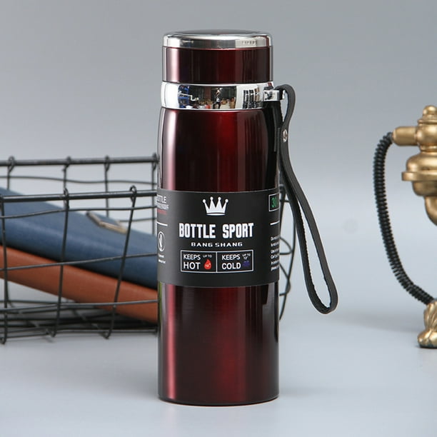 600ml/800ml/1000ml taza aislada de té de café botella de vacío portátil a prueba de fugas Tmvgtek Para estrenar