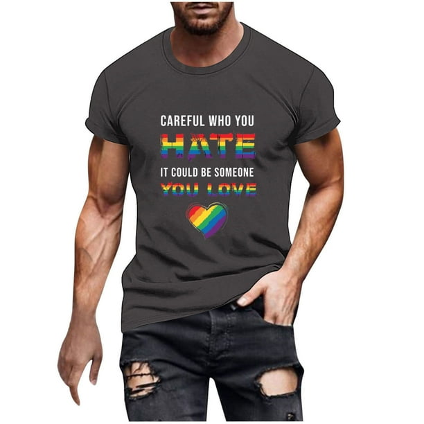 Camisetas de Manga Larga para Hombres Camiseta de Cuello Redondo Deportiva de Impresión Casual, Camisetas de Manga Larga para Hombres Algodón