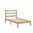 thumbnail image 5 of Mainstays Palmer Twin Bed, Natural Teak, 5 of 23