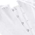 thumbnail image 4 of Grebrafan Bustier Corset Renaissance pour Femmes White XS, 4 of 5