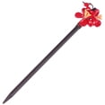 thumbnail image 6 of Supvox Vintage Flower Hairpin Colored Glaze Hair Wear for Women Ceremonies 1Set, 6 of 8