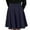 Navy, variant on Tiqkatyck Skirts for Women, Women Fashion Casual Short Style Solid Half Skirt Anti Glare Sun Skirt Pleated Skirt Long Skirt Black