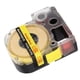 thumbnail image 5 of YUMILI Cinta de Etiquetas, Papel de Notas de Repuesto Pet para Impresora de Etiquetas Epson para máquina de Etiquetas KINGJIM(18 mm Rojo sobre Fondo Amarillo), 5 of 5