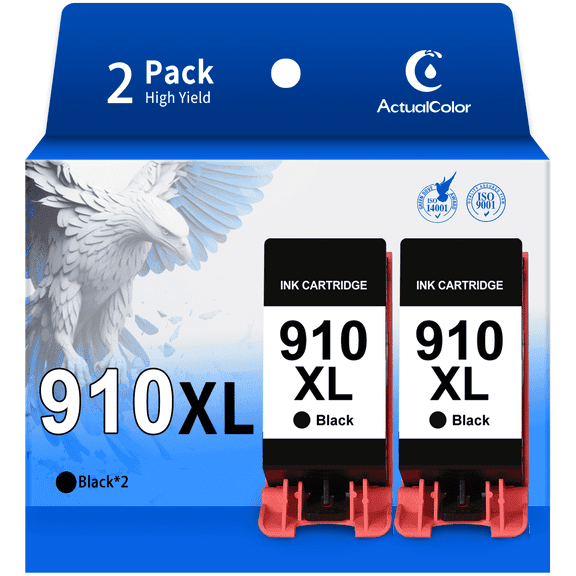 910XL Black Ink Cartridge Compatible for HP 910 Ink Cartridge for 8010e 8012e 8014e 8015 8015e 8010 8018 8022 8022e Pro 8020 8020e 8024e 8025 8025e Printer