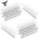 thumbnail image 2 of Moyic Repelente de plástico para pájaros y palomas, 10 Uds., repelente de espantapájaros para palomas Jardín y Patio Moyic HA005866-00B, 2 of 6