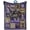 Baltimore, variant on Las Vegas Football Blanket Super Soft Flannel Throw Blanket Football Style Travel Blanket for Men Women Boys Kids Gifts Sofa Bed, Football Style Decor Gift 50" X 60"inch.
