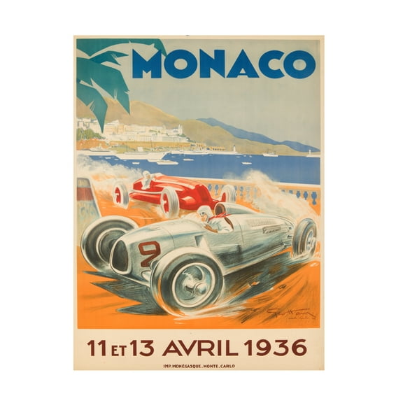 Lantern Press 'Racing 28' Canvas Art