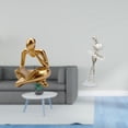 thumbnail image 2 of Estatua De Bailarina De Pensador Abstracto, Figura De Bailarina Moderna, Escultura Artística Creativa Para Mesa, Sala De Estar, Estantería De Oficina, Dormitorio, Chimenea, Entrada, 2 of 8