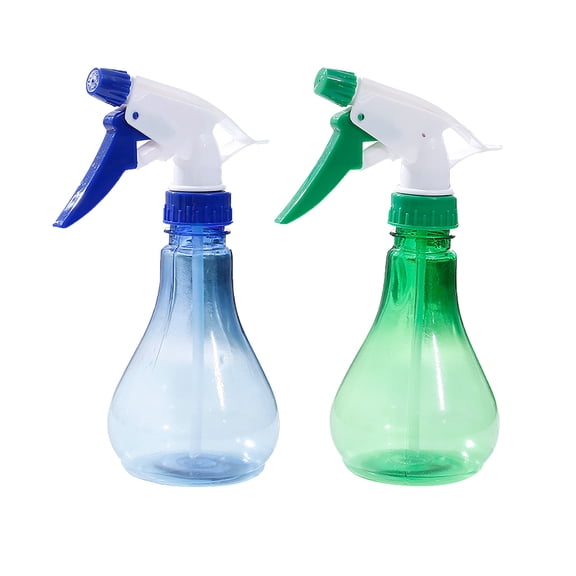 KCEHTA 2 Pack Plastic Spray Bottles Reusable Empty Spray Bottles, Small Water Spray Bottle for Cleaning Solutions, Gardening, Watering Plants