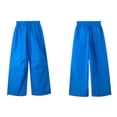 thumbnail image 4 of Women's Barrel Leg Sweatpants Drawstring Wide Leg Lounge Pants Baggy Casual Cotton Trendy Sweat Pants with Pockets, 4 of 4