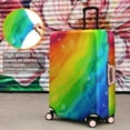thumbnail image 4 of Rainbow Tie Dye Wave Pattern Luggage Cover Fashion Suitcase Cover Baggage Covers Fit 25-28 Inch Luggage (Go Travel), 4 of 5