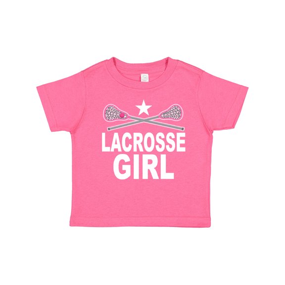 Inktastic Lacrosse Girl Girls Toddler T-Shirt