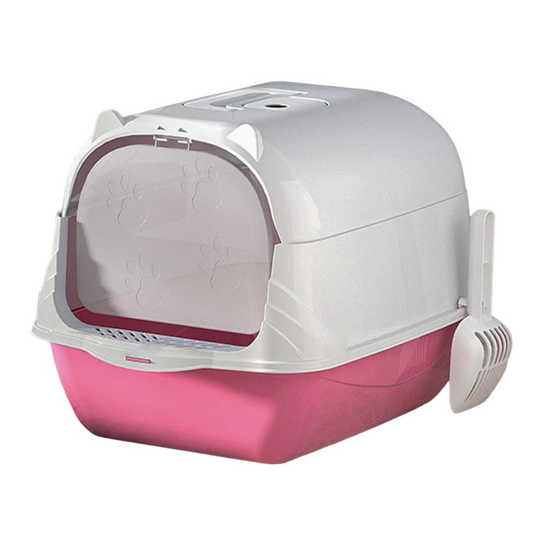Hooded cat 2025 litter tray