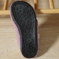 thumbnail image 6 of CHUMUD Women's House Slippers Rubber Sole Indoor Slipper Socks Lightweight Fleece Lined Slip-on Barefoot Slippers Holiday Gifts, 6 of 9