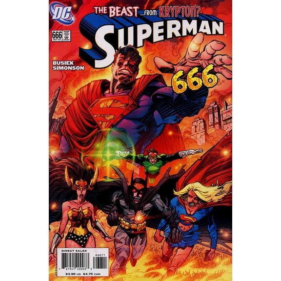Superman (2nd Series) #666 VF ; DC Comic Book