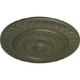 thumbnail image 3 of Ekena Millwork 26 5/8"OD x 2 1/4"P Christopher Ceiling Medallion, Hand-Painted Witch Hazel, 3 of 5