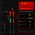 thumbnail image 4 of Hot Fishing Accessories Day and night Ultra Sensitive Smart Float Top Gravity induction electronic tail drift Electronic Float tail Electronic Floats Buoy 17, 4 of 7