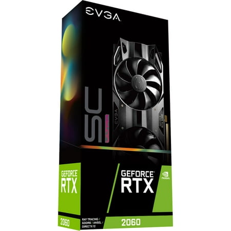 EVGA GeForce RTX 2060 SC Ultra 06G-P4-2067-KR Graphic (Best Looking Graphics Card)