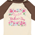 thumbnail image 4 of Inktastic Our First Mother's Day-roses and Daisies Boys or Girls Long Sleeve Baby Bodysuit, 4 of 5