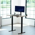 thumbnail image 3 of VIVO Reclaimed Wood 48 x 30 inch Universal Table Top for Sit Stand Desk Frames, 3 of 8