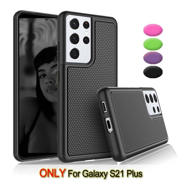 Galaxy S21 Plus Case 6 7 Galaxy S21 Cute Phone Case Takfox Shock Absorbing Rubber Silicone Plastic Scratch Resistant Bumper Grip Rugged Sturdy Hard Case Cover For Samsung Galaxy S21 Plus Black Galaxy S21 Plus Case 6 7 Galaxy S21 Cute Phone Case Takfox Shock Absorbing Rubber Silicone Plastic Scratch Resistant Bumper Grip Rugged Sturdy Hard Case Cover For Samsung Galaxy S21 Plus Black