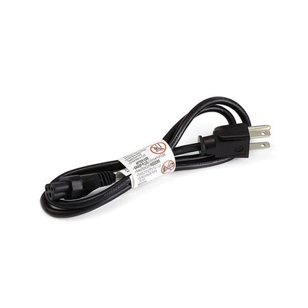 UPC: 0844660076872 | Monoprice 3ft 18AWG Grounded AC Power Cord  10A (NEMA 5-15P to IEC-320-C5)