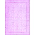 thumbnail image 1 of Tapis Contemporain Abstrait Violet, con452pur, 1 of 3