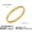 Z623-Or, variante sur Faty-T Bracelets Jonc Dorés pour Femmes, Ensemble de Joncs Manchettes Multicouches Plaqués Or 14k, Empilables Boho Élégance Non Ternissante Jonc Lisse Bijoux Cadeaux pour Elle