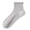 BA27_Light Gray, variant on Lumtrix Women's Breathable Cotton Socks Ruffle Edged Soft Summer Thin Elastic Topped Cuff Casual Ankle Socks Light Gray One Size