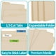 thumbnail image 3 of Carpeta de archivos VZCPYTPM Manila, 8,5 x 11 cm, tamaño carta, 100 paquetes, 3 of 5