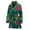 271, variant on Halloween Brain Women Bathrobe One Size Univeral Fits, Halloween Decorative Fashion Lightweight Plush Fleece Long Robe For Women