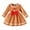 AB252 Coffee, variant on Rhuody Girls Fall Dress Long Sleeve Christmas Party Dress With Bow Detail Outfit Retro Basic Daily Wear Coffee 6-12 Months