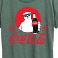 thumbnail image 3 of Coca-Cola - Polar Bear Circle - Women's Short Sleeve Graphic T-Shirt, 3 of 5