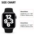 thumbnail image 5 of WFEAGL Apple Watch Bands for Silicone Sport Replacement Strap 38mm 40mm 41mm Black, 5 of 8