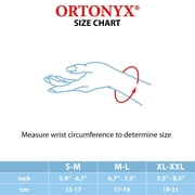 ORTONYX Thumb Immobilizer Brace Thumb Spica Support Splint- Arthritis, Pain, Sprains, Strains, Carpal Tunnel - Wrist Strap - Left or Right Hand