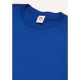 thumbnail image 4 of Hanes T-Shirts à Manches Longues Col Rond ComfortSoft Lot de 4 pour Hommes, TG, Royal Profond, 4 of 5