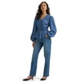 thumbnail image 2 of Lee® Women's Heritage High-Rise Classic Straight Leg Denim Jean, Sizes 2-20, 2 of 7