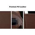 thumbnail image 2 of Yeacher Car Seat Organizer, Car Organizer Back Seat Protector PU Leather Car Storage Organizer with Foldable Table Tray, Tablet Holder, Tissue Box, Multi Pockets (Black 1Piece), 2 of 5