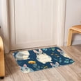 thumbnail image 6 of Animal Machine Washable Non-Slip Polyester Indoor Floor Rug and Chair Mats, 6 of 6