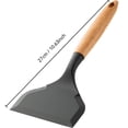 thumbnail image 1 of Espátula de Madera para Cocinar con Silicona de Calor Y Mango de Madera Natural para Tortillas Tamagoyaki, Panquecas Y Uso de Cocina Antiadherente, 1 of 2