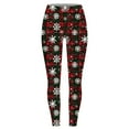 thumbnail image 4 of Aloohaidyvio Leggings Christmas for Women,Trendy Design Workout Leggings - Fun Fashion Graphic Printed Cute Patterns, 4 of 4