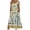Yellow, variant on Edvintorg Womens Dresses Casual Beach Summer Clothes Sleeveless Midi Floral Dress with Pockets Sundresses for Women