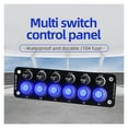 thumbnail image 3 of Prises et Interrupteurs Multi-Ports 6 Positions Accessoires de Véhicule Récréatif Bouton Marche/arrêt 12 V Interrupteur à Bascule pour Véhicule Récréatif RV, Outil RV, 3 of 7