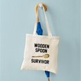 thumbnail image 4 of CafePress - Wooden Spoon Survivor Tote Bag - Unisex Canvas Tote Bag, Beige, 1-Piece, 4 of 6